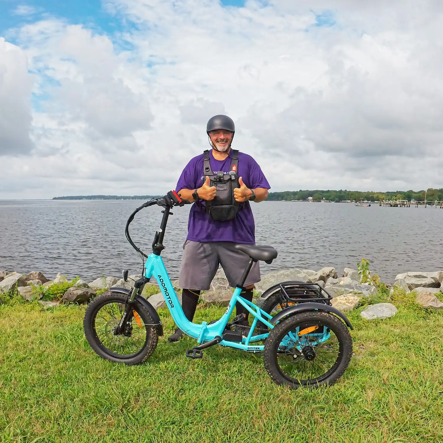 Travel Far and Fold Fast with the Addmotor Citytan M‑315 Folding eTrike for RV Living